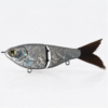 5" 2-Section Shad Glide Bait Blank Foiled Rough Scale Body