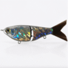 5" 2-Section Shad Glide Bait Blank Foiled Smooth Body