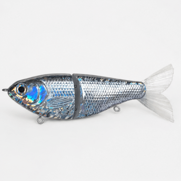7-2-section-shad-glide-bait-blank-foiled-body 7" 2-Section Shad Glide Bait Blank Foiled Body