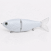 7-2-section-shad-glide-bait-blank-white-body 7" 2-Section Shad Glide Bait Blank White Body