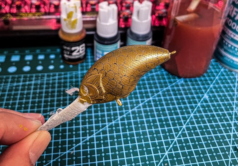Add Color Layers and Fishing Lure Patterns