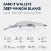 Bandit Walleye Deep Minnow Blank Information