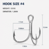 BKK 4x Enhanced Treble Hooks #4