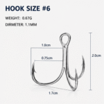 BKK 4x Enhanced Treble Hooks #6