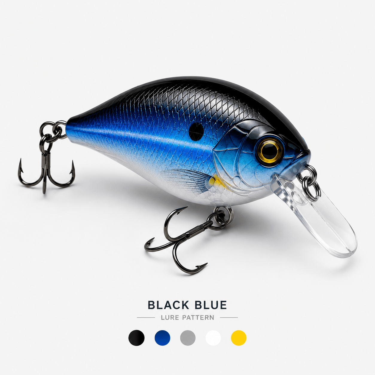 Black Blue Pattern
