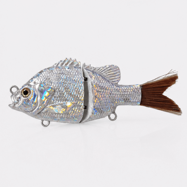 5'' Bluegills Glide Bait Blank Foiled Body