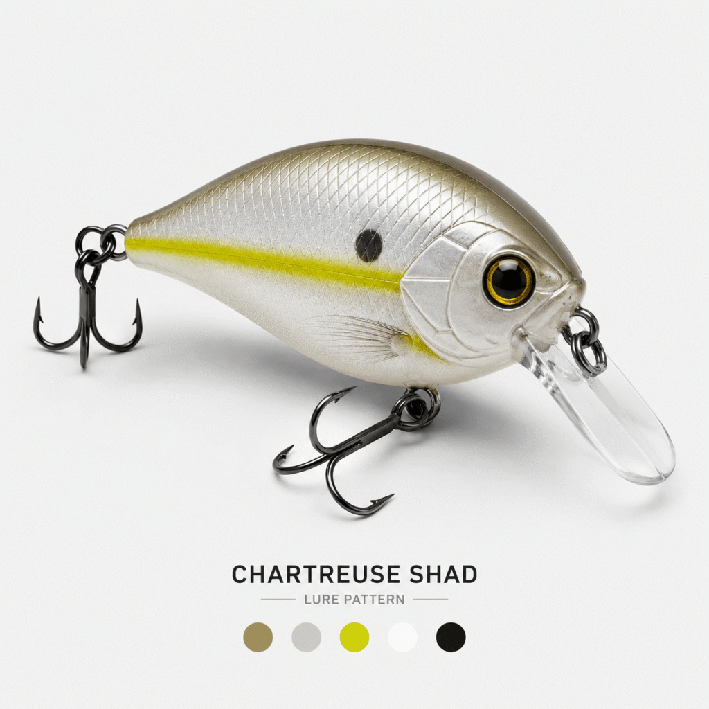 Chartreuse Shad Pattern