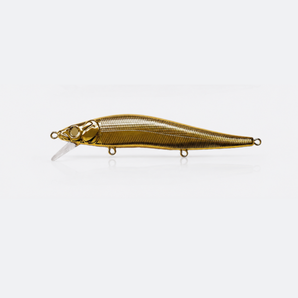 megabass-vision-oneten-110-jerkbait-blank-gold-plated-body Megabass Vision Oneten 110+ Jerkbait Blank Gold-Plated Body