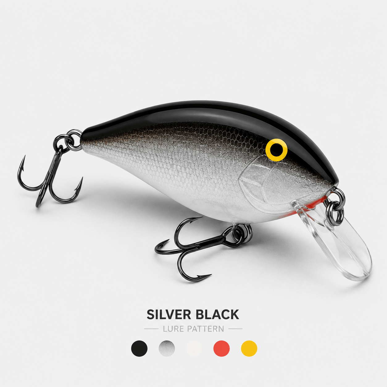 Silver Black Pattern