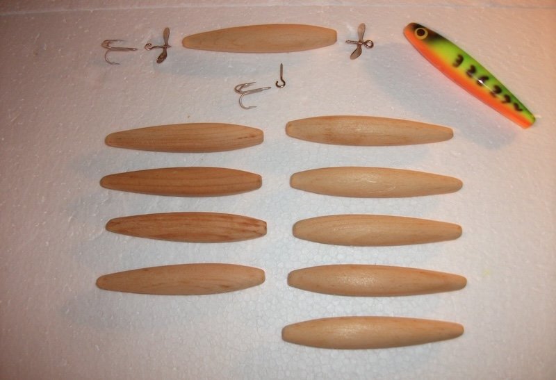 Wooden Lure Blanks