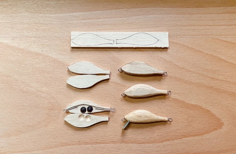 Wooden Lure Blanks